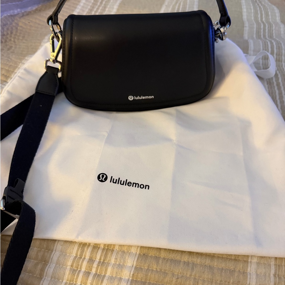 lululemon athletica Midnight Black Crossbody Bag